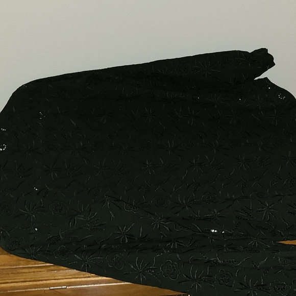 NWT ⭐⭐ Fame Istanbul black button up blouse - Picture 6 of 7